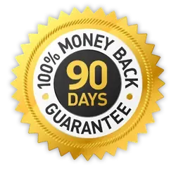 Pulmo Balance 90-day money-back guarantee seal